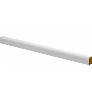 Podlahová lišta MDF bílá L 2/1