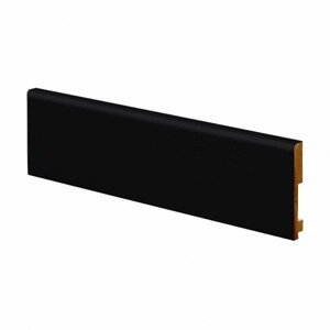 Podlahová lišta MDF - černý pól L 8/1