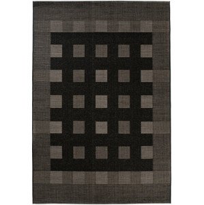 Koberec Floorlux 20203 stříbrný / černý