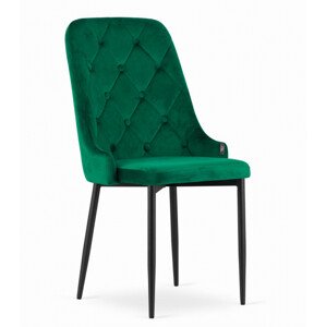 Set jídelních židlí CAPRI zelené (4ks)