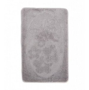 Koupelnový kobereček MONO 1125 šedý 6213 1PC Motýl