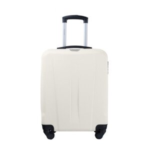 Bílý kabinový kufr Paris