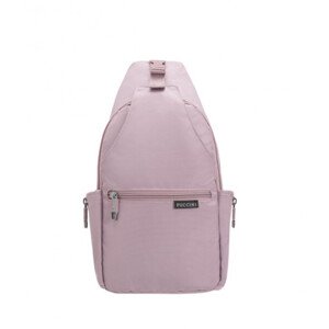 Růžový crossbody batoh Easy Pack