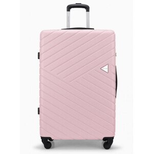 Velký růžový kufr Malaga