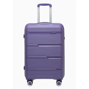 Střední fialový kufr Casablanca