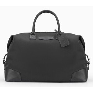 Cestovní taška Weekender s prvky ekokůže, černá
