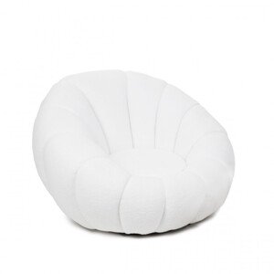 Křeslo DOUILL otočné, krémové TEDDY 869414