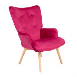 Křeslo MOSS fuksia 891941