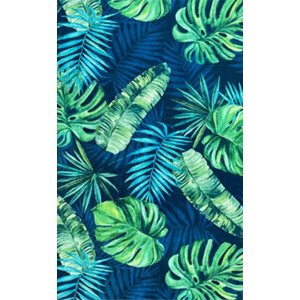 Koupelnový kobereček Laguna monstera listí
