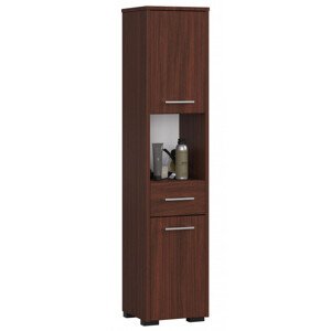 Koupelnová skříňka FIN 2D 1SZ 1W wenge