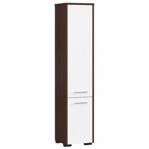 Koupelnová skříňka FIN 30 2D wenge/bílá