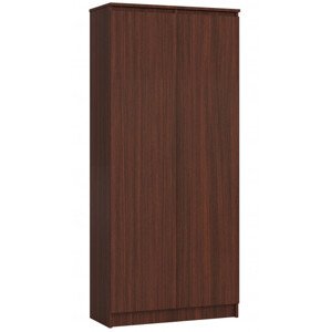 Uzavřený regál R80 2D 8P CLP wenge