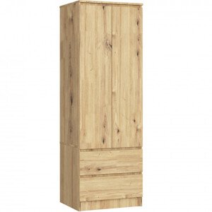 Skříň STAR S 60 cm 2D 2SZ dub artisan