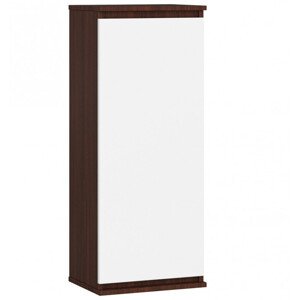Závěsná skříňka W40 CLP wenge / bílá