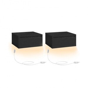 Set dvou závěsných nočních stolků LET854B01 (2ks)