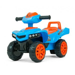 Odrážedlo Monster modré / oranžové