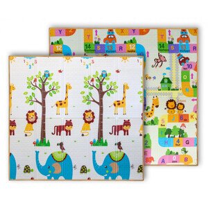 Hrací podložka pro děti Play 197x177 cm - safari T1