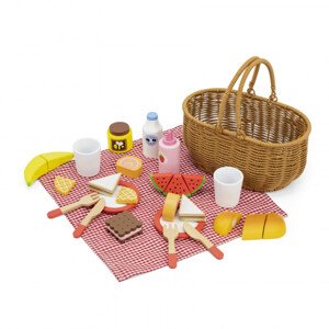 Pikniková sada s košíkem Viga 44676
