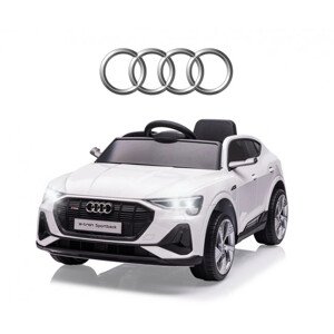 Elektrické autíčko Audi E-Tron Sportback bílé