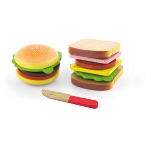 Sada na krájení Viga 50810 hamburger a sendvič