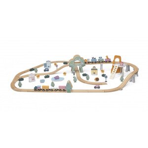 Vláčková dráha Viga 44067 PolarB 92 prvků
