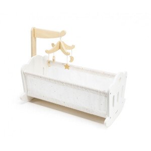 Dřevěná postýlka pro panenky Viga 44235 PolarB