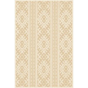 Koberec Agnella Isfahan Kilim světle béžový