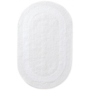 Koupelnový kobereček Javo Cotton bílý ovál