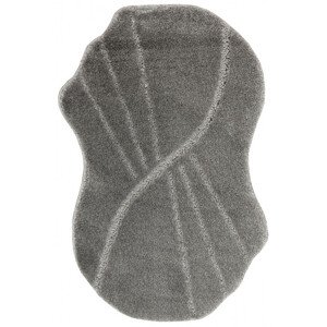 Koupelnový kobereček Shell, šedý
