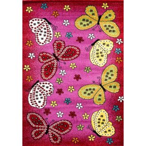 Koberec Toys C259 Lila motýly