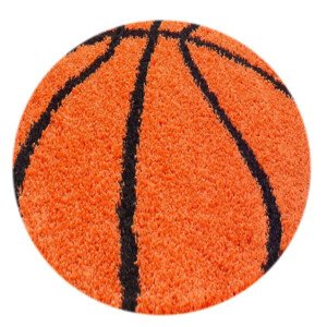 Koberec Fun Shaggy basketbal kruh