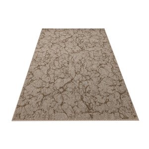 Koberec Marble 90 mramor, hnědý / béžový