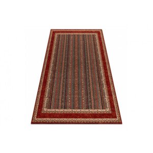 Koberec KASHQAI 4357 300 ramka, orientální - zelený, bordový