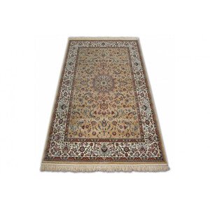 Koberec WINDSOR 22925 berber - Květy ŽAKARD béž