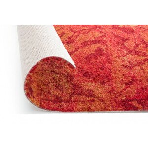 Metrážový koberec GRANDE RETRO červený