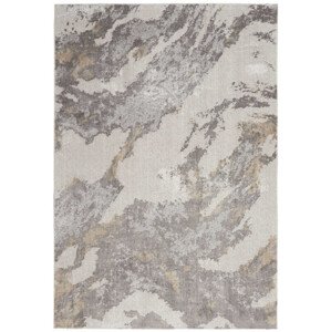 Koberec SILKY TEXTURES 3 BROWN/IVORY