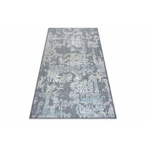 Koberec SOLE D3812 Ornament - ploské tkanie sivý / béžový