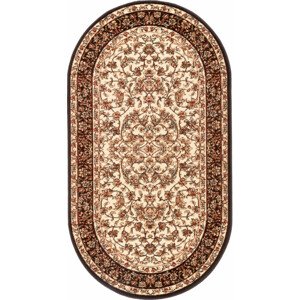 Koberec Agnella Standard Hermiona krémový ovál