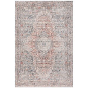Koberec Split Vintage BL76A Multi lososový / světle modrý