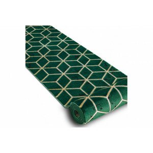 Běhoun EMERALD exkluzivní 1014 glamour, styl kostka zelený/zlatý