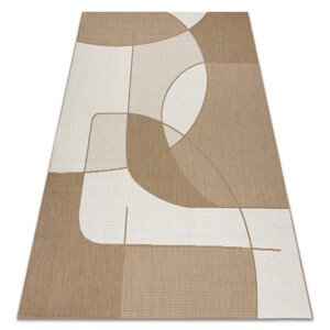 Koberec FLAT 48982265 geometrický, béžový / naturální