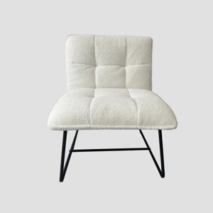 Křeslo NELOX TEDDY BOUCLE béžové 746338