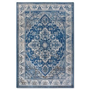Koberec Villeroy & Boch Kollektion 1869 Jehanne modrý / krémový