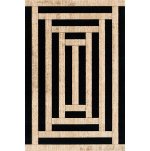 Koberec Agnella Agnus Art Deco I krémový