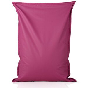 Polštář k sezení fuchsia ekokůže