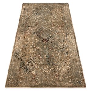 Koberec OMEGA LUMIER Ornament Vintage, zelený