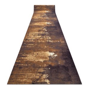 Protiskluzový běhoun DIGITAL - CONCRETE beton / zlatý - Výprodej