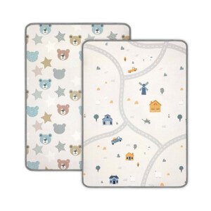 Rolovací podložka pro děti Kinder 120x178 cm - medvědi a farma