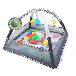 Hrací podložka TinyMini JL652-1A 2v1 s míčky
