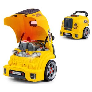 Auto s motorem N-GINE žluté
